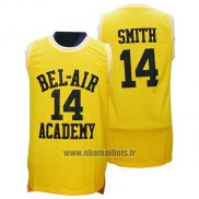 Maillot Film Bel-air Academy Smith No 14 Jaune