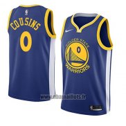 Maillot Golden State Warriors Demarcus Cousins No 0 Icon 2018-19 Bleu