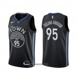 Maillot Golden State Warriors Juan Toscano-anderson NO 95 Ville Noir