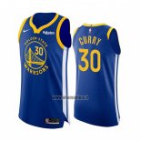 Maillot Golden State Warriors Stephen Curry NO 30 Icon Authentique Bleu
