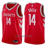 Maillot Houston Rockets Gerald Green No 14 2017-18 Rouge