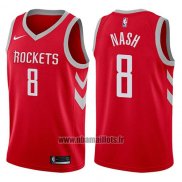 Maillot Houston Rockets Le'bryan Nash No 8 2017-18 Rouge
