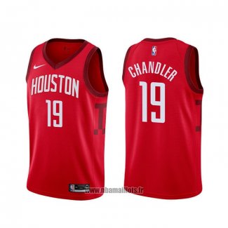 Maillot Houston Rockets Tyson Chandler NO 19 Earned Rouge