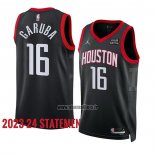 Maillot Houston Rockets Usman Garuba NO 16 Statement 2023-24 Noir