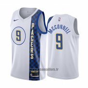 Maillot Indiana Pacers T.j. Mcconnell No 9 Ville Blanc