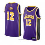 Maillot Los Angeles Lakers Channing Frye No 12 Statement 2018-19 Volet