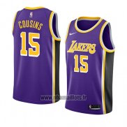 Maillot Los Angeles Lakers Demarcus Cousins No 15 Statement 2019-20 Volet