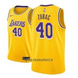 Maillot Los Angeles Lakers Ivica Zubac No 40 Icon 2018-19 Or
