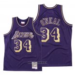 Maillot Los Angeles Lakers Shaquille O'neal No 34 2020 Chinese New Year Throwback Volet