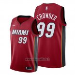 Maillot Miami Heat Jae Crowder No 99 Statement 2019-20 Rouge