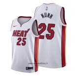 Maillot Miami Heat Kendrick Nunn No 25 Association 2019-20 Blanc