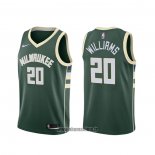 Maillot Milwaukee Bucks Marvin Williams NO 20 Icon Vert