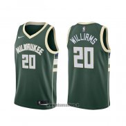 Maillot Milwaukee Bucks Marvin Williams NO 20 Icon Vert