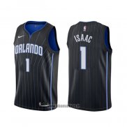 Maillot Orlando Magic Jonathan Isaac NO 1 Statement Noir