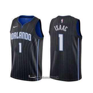 Maillot Orlando Magic Jonathan Isaac NO 1 Statement Noir