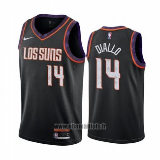 Maillot Phoenix Suns Cheick Diallo No 14 Ville Noir