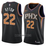 Maillot Phoenix Suns Deandre Ayton No 22 Statement 2017-18 Noir
