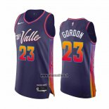 Maillot Phoenix Suns Eric Gordon NO 23 Ville Authentique 2023-24 Volet