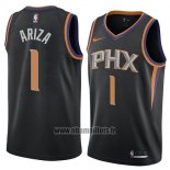 Maillot Phoenix Suns Trevor Ariza No 1 Statement 2018 Noir