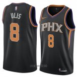 Maillot Phoenix Suns Tyler Ulis No 8 Statement 2018 Noir