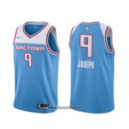 Maillot Sacramento Kings Cory Joseph NO 9 Ville 2019-20 Bleu