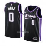 Maillot Sacramento Kings Malik Monk NO 0 Icon 2023-24 Noir