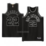 Maillot San Antonio Spurs Malaki Branham NO 22 Classic Authentique 2022-23 Noir