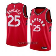 Maillot Tornto Raptors Chris Boucher No 25 Icon 2018 Rouge