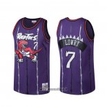 Maillot Tornto Raptors Kyle Lowry NO 7 Hardwood Classics Volet