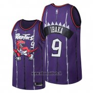 Maillot Tornto Raptors Serge Ibaka No 9 Classic Edition Volet