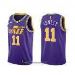 Maillot Utah Jazz Mike Conley NO 11 Hardwood Classics Volet