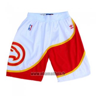 Short Atlanta Hawks Hardwood Classics Blanc