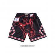 Short Chicago Bulls Mitchell & Ness Big Face Noir