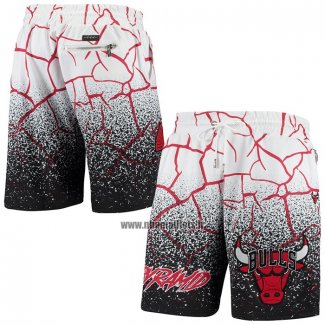 Short Chicago Bulls Mitchell & Ness Just Don Blanc Noir