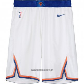 Short New York Knicks Blanc