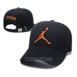 Casquette Jordan Noir Orange