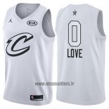 Maillot All Star 2018 Cleveland Cavaliers Kevin Love No 0 Blanc