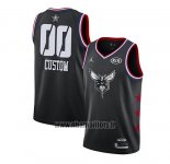 Maillot All Star 2019 Charlotte Hornets Personnalise Noir