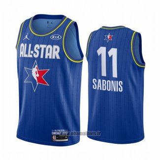 Maillot All Star 2020 Indiana Pacers Domantas Sabonis No 11 Bleu