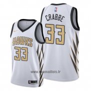 Maillot Atlanta Hawks Allen Crabbe No 33 Ville Blanc