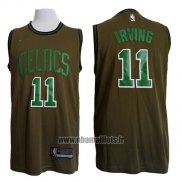 Maillot Boston Celtics Kyrie Irving No 11 Nike Vert