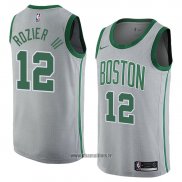 Maillot Boston Celtics Terry Rozier Iii No 12 Ville 2018 Gris