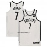 Maillot Brooklyn Nets Kevin Durant NO 7 Association Authentique Blanc
