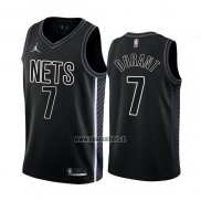 Maillot Brooklyn Nets Kevin Durant NO 7 Statement 2022-23 Noir