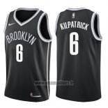 Maillot Brooklyn Nets Sean Kilpatrick No 6 Icon 2017-18 Noir