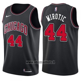 Maillot Chicago Bulls Nikola Mirotic No 44 Statement 2017-18 Noir