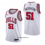 Maillot Chicago Bulls Ryan Arcidiacono NO 51 Association Blanc