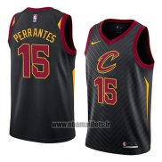 Maillot Cleveland Cavaliers London Perrantes No 15 Statement 2018 Noir