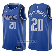 Maillot Dallas Mavericks Doug Mcdermott No 20 Icon 2017-18 Bleu