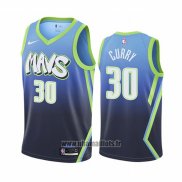 Maillot Dallas Mavericks Seth Curry No 30 Ville Edition Bleu